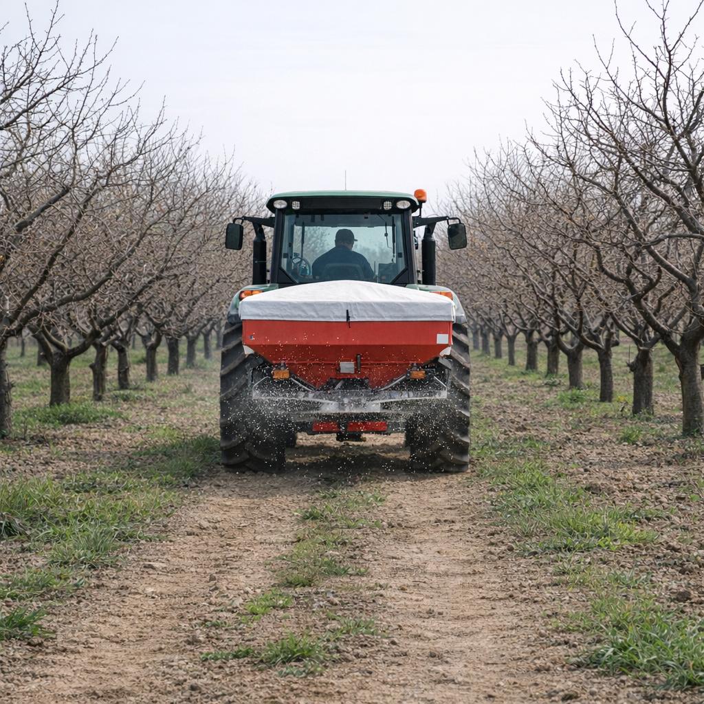 trattore concimazione nota fruttiferi